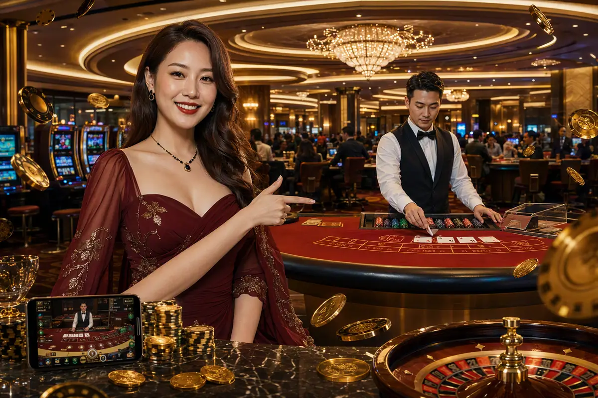 jjj3d အွန်လိုင်းကာစီနို Live Dealer